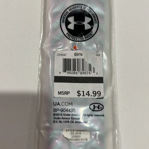 Under Armour Girls Headbands Non-Slip Blue, Purple, Orange, and Pink Bundle - Picture 4 of 11